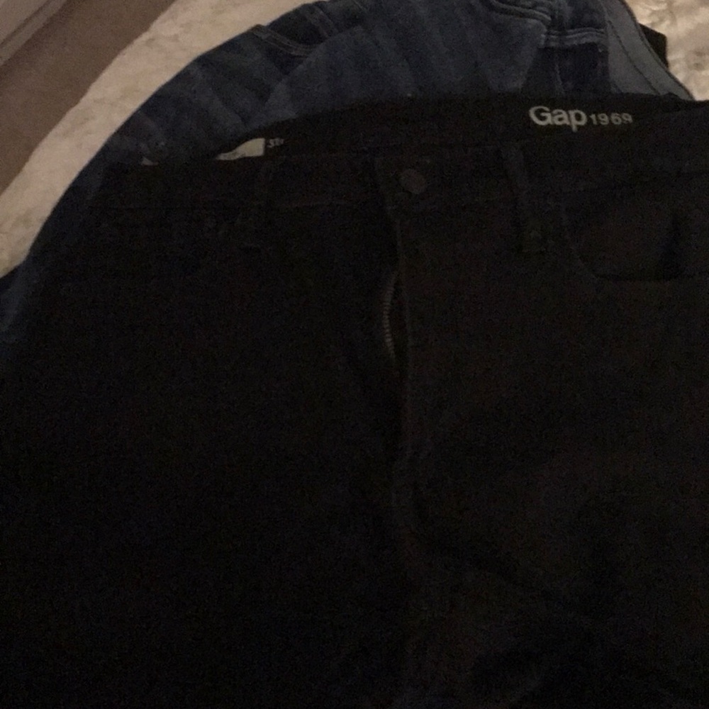 Back skinny jeans